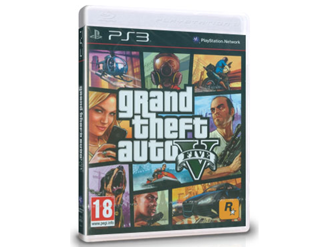 Jogo PS3 Grand Theft Auto V